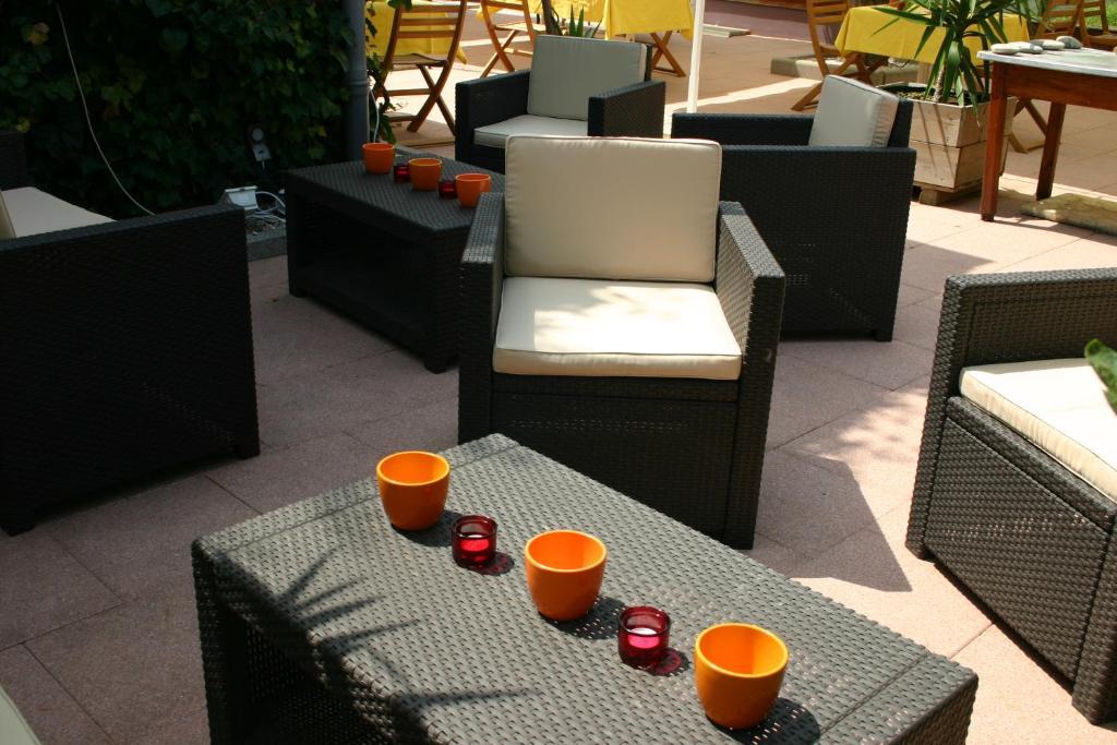 Hotel Restaurant Logis La Palette Wettolsheim Exterior foto
