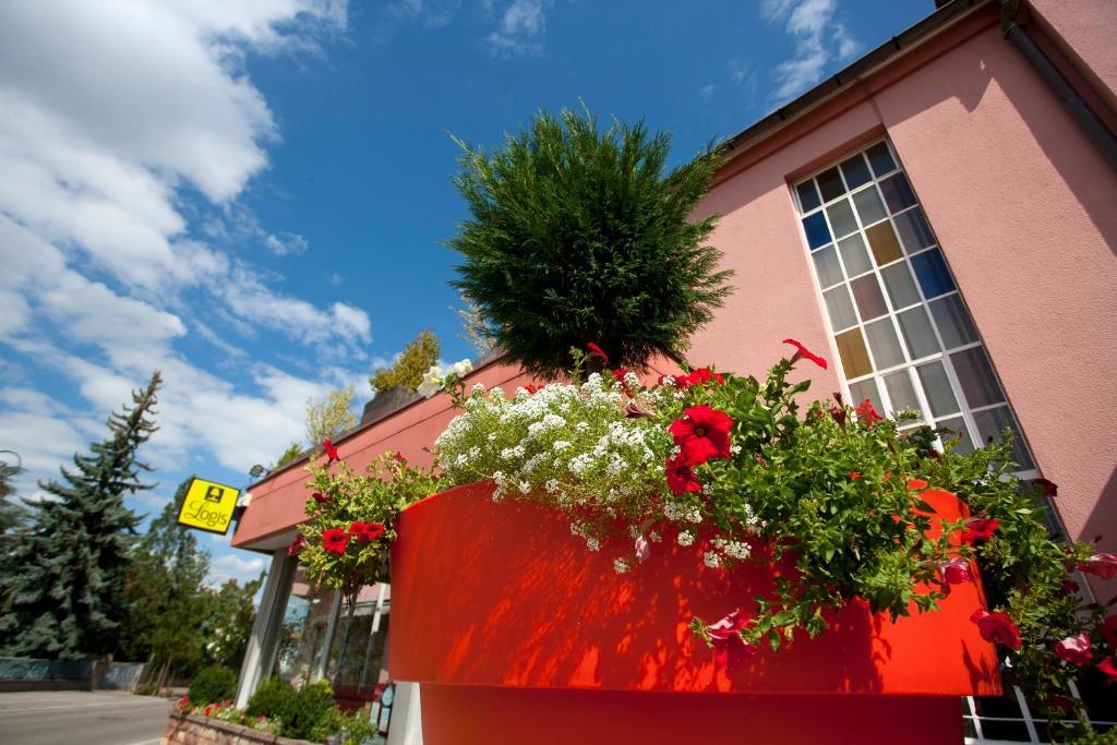Hotel Restaurant Logis La Palette Wettolsheim Exterior foto